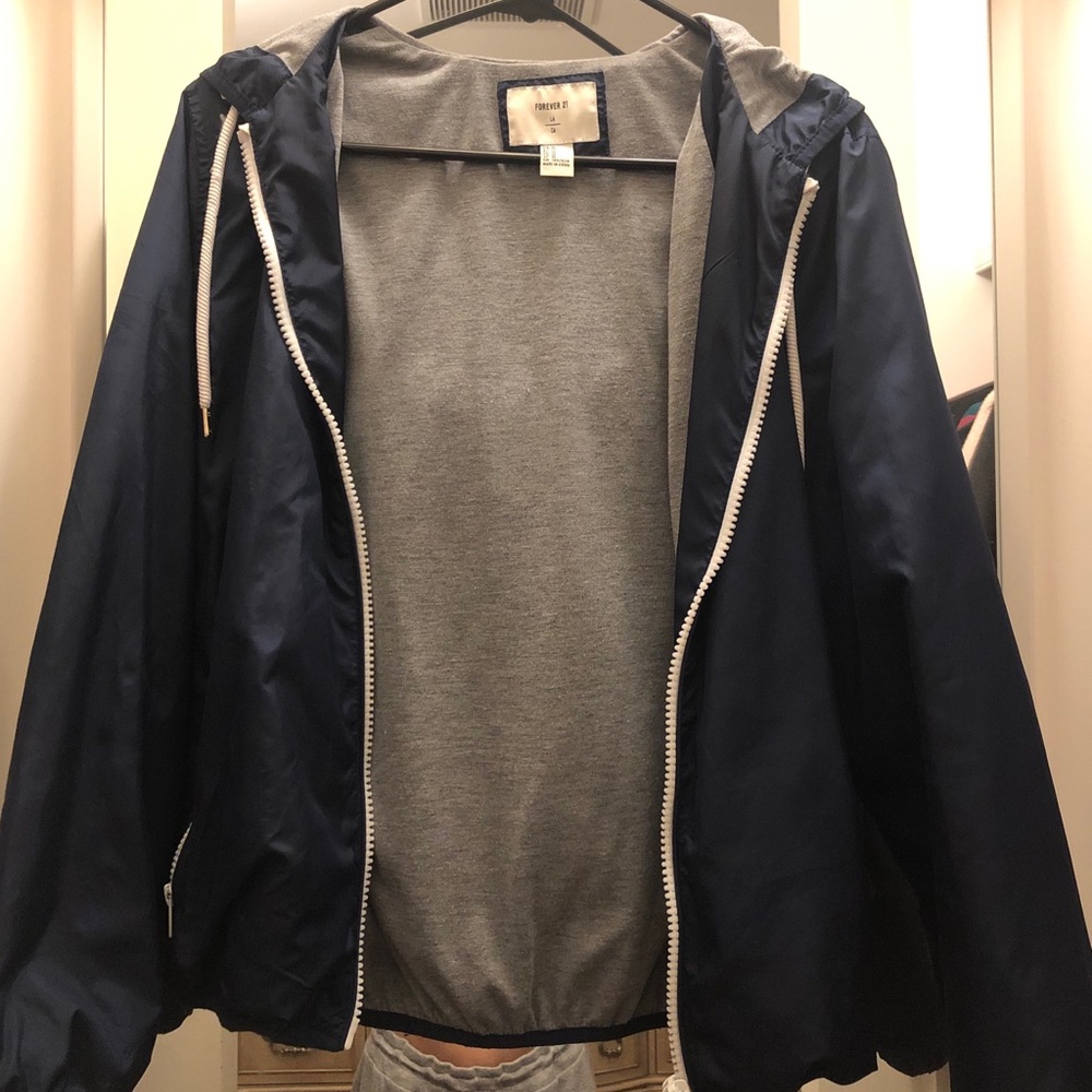 Blue jacket